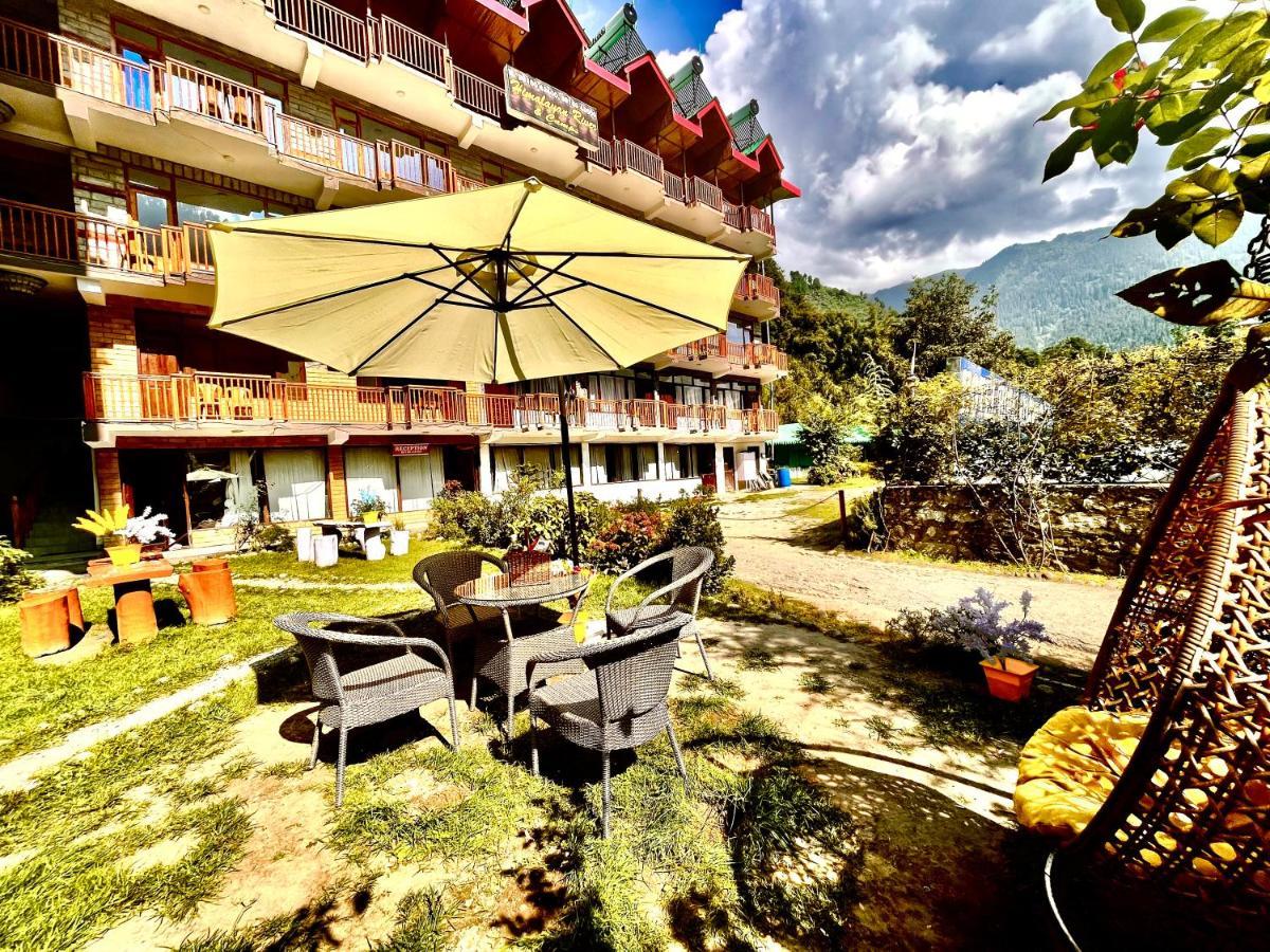 Hotel Himalayan River- Riverside Hotel Manāli Eksteriør billede